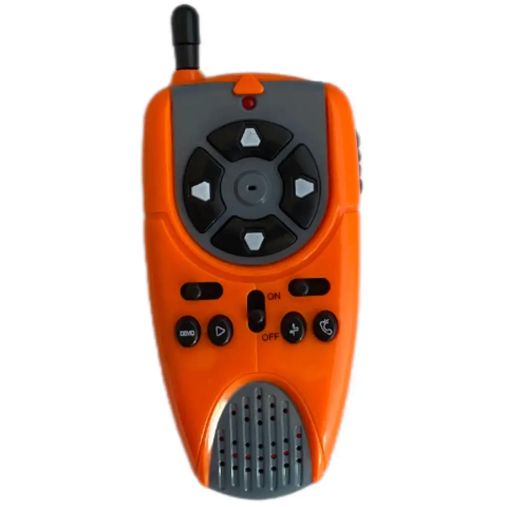 RC interaktív TalkBot robot walkie-talkie üzemóddal narancssárga színben 2,4GHz kép 4