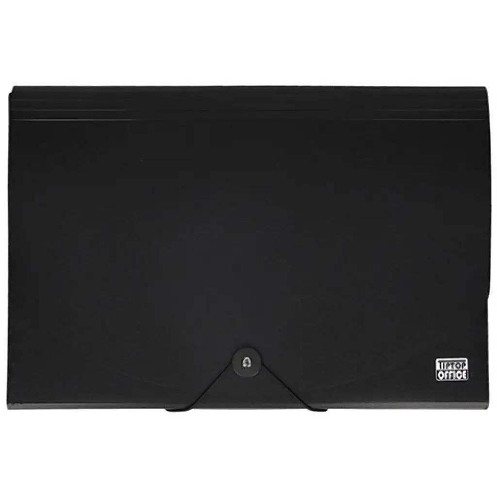 Spirit: Irattartó mappa A4 12 rekeszes fekete