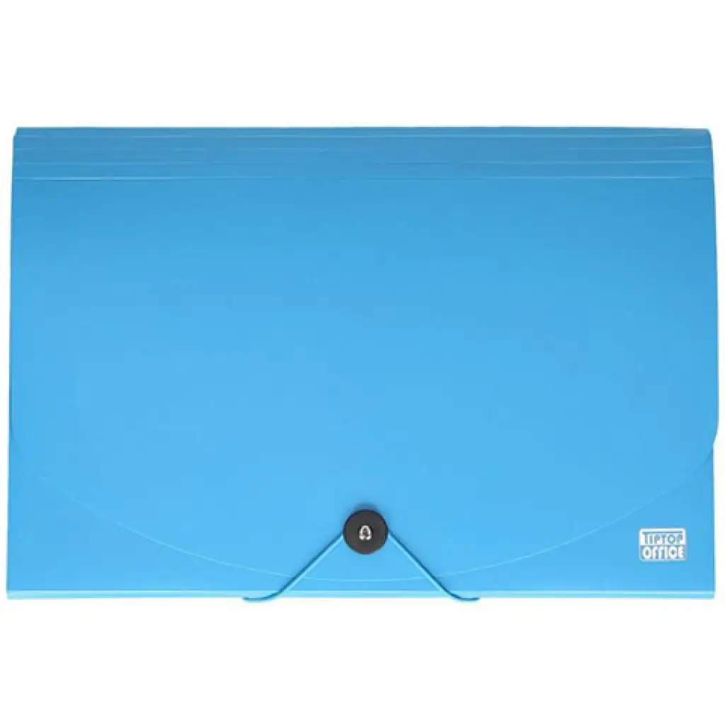 Spirit: Irattartó mappa A4 12 rekeszes kék kép 1