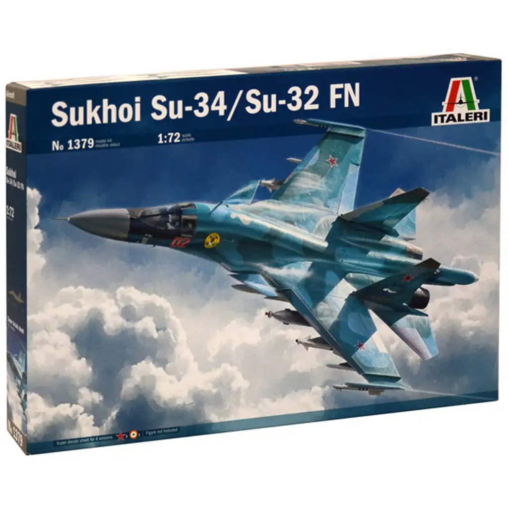 Italeri 1/72 Sukhoi Su-34/Su-32 FN vadászbombázó repülőgép makett