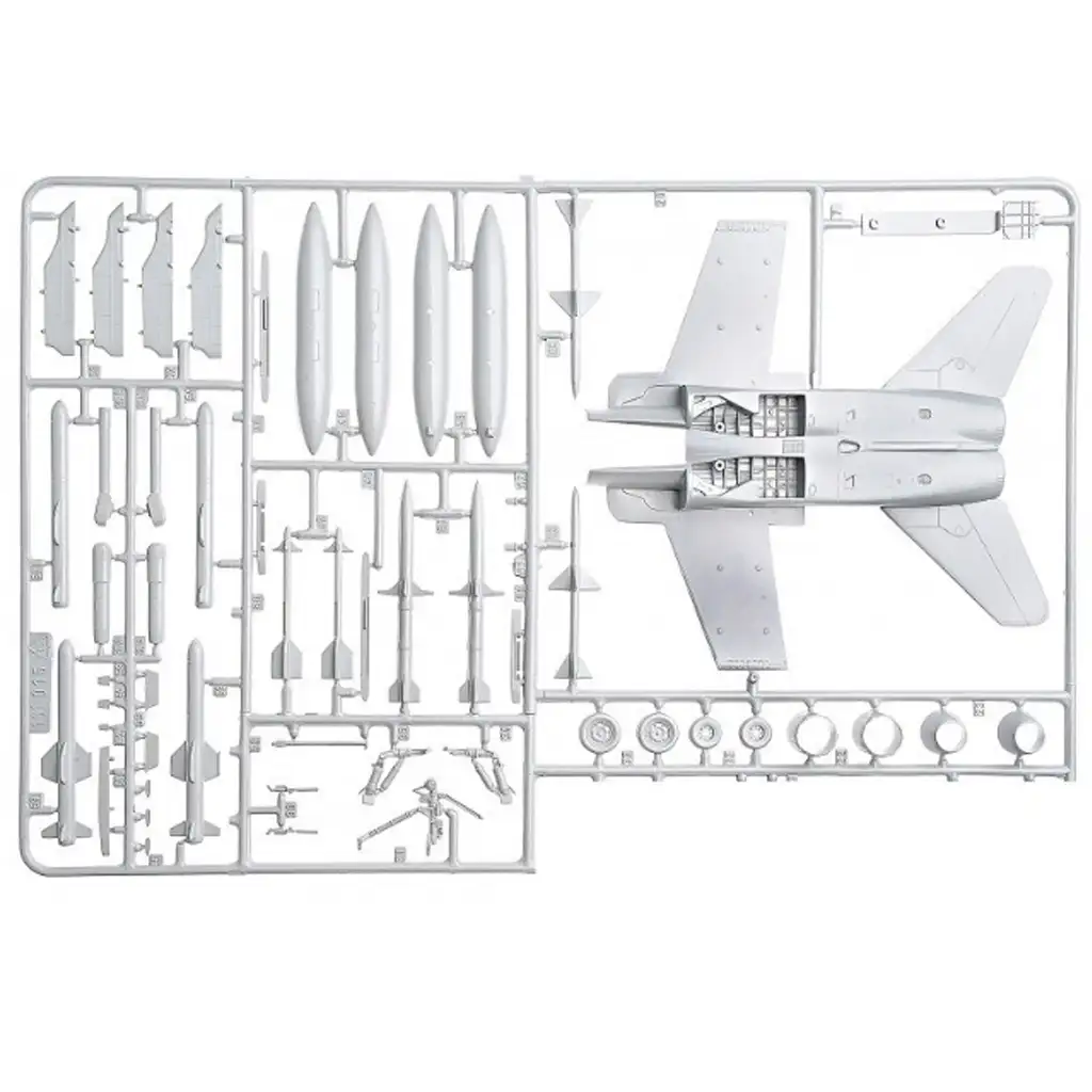 Italeri 1/72 F/A-18 Hornet vadászrepülőgép makett kép 3