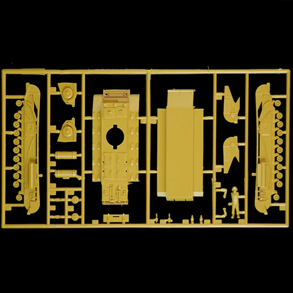 Italeri 1/72 Churchill Mk. III tank makett kép 7