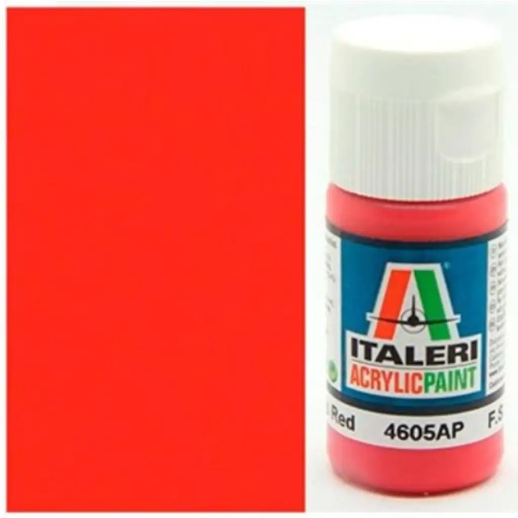 Italeri Gloss Red (4605AP) - Fényes piros makett festék 20ml