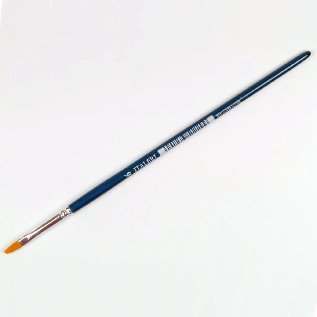 Italeri 6-os méretű lapos fejű szintetikus ecset  1db kép 1