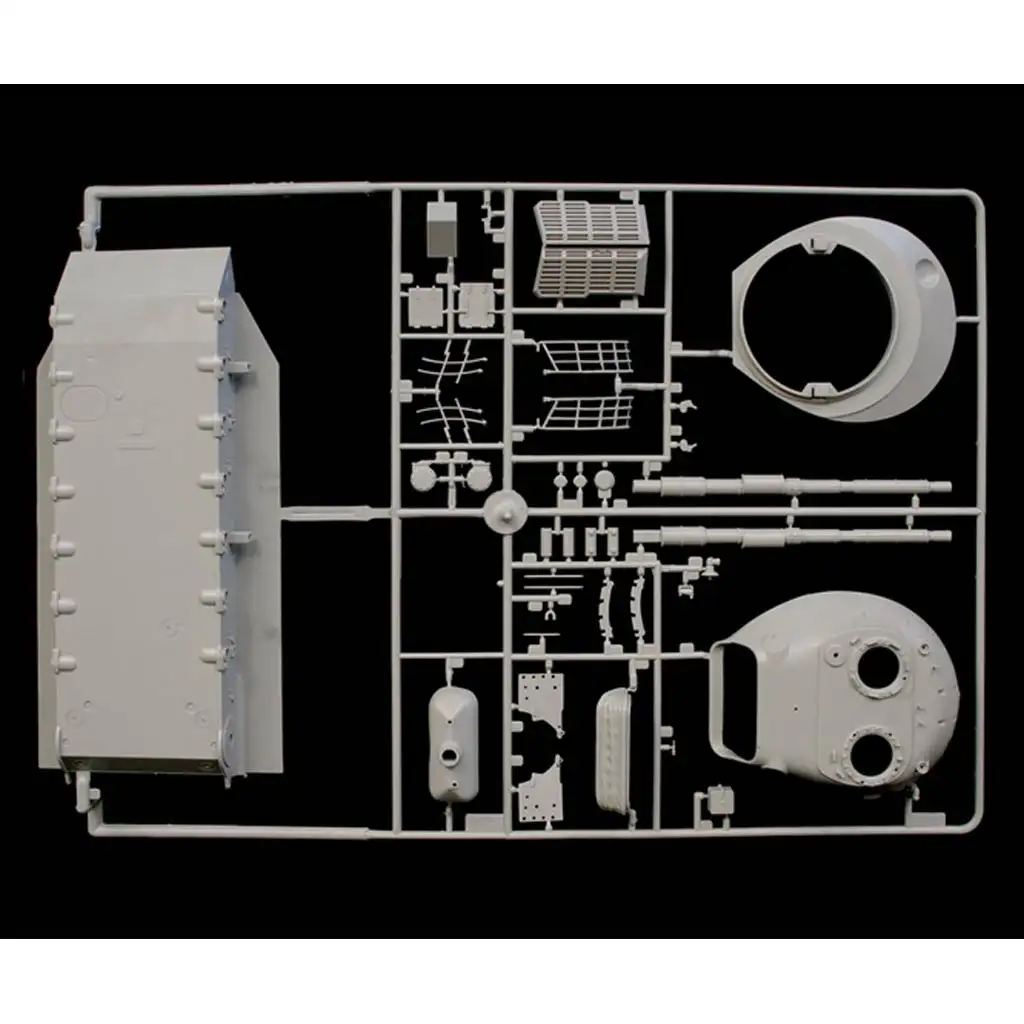 Italeri 1/35 Leopard 1A5 harckocsi makett kép 6