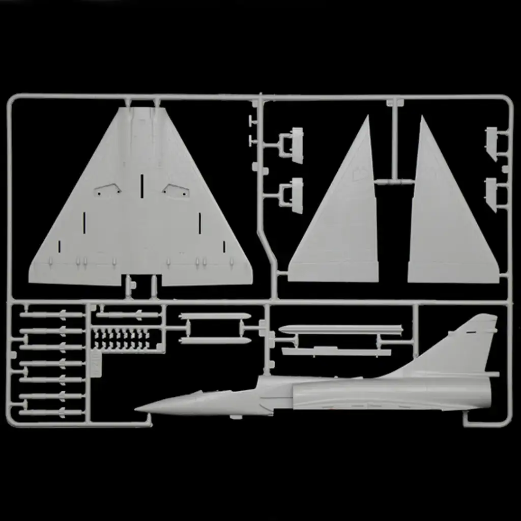 Italeri 1/72 Mirage 2000C vadászrepülőgép makett kép 4