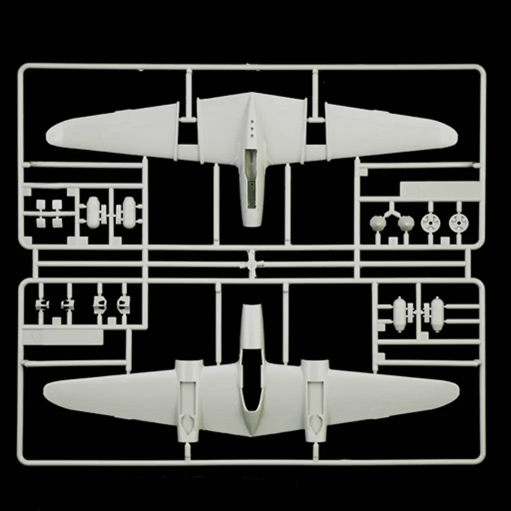 Italeri 1/72 P-38J Lightning repülőgép makett kép 6