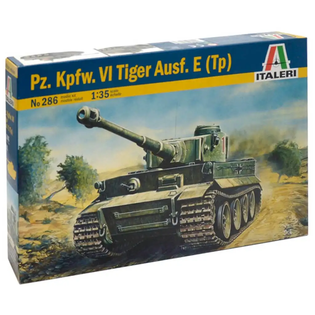 Italeri: 1/35 Pz.Kpfw. VI Tigris tank harckocsi makett