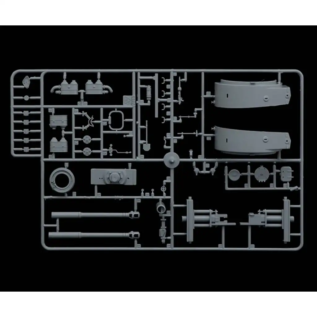 Italeri 1/35 Pz.Kpfw. VI Tiger I Ausf. E harckocsi makett kép 5