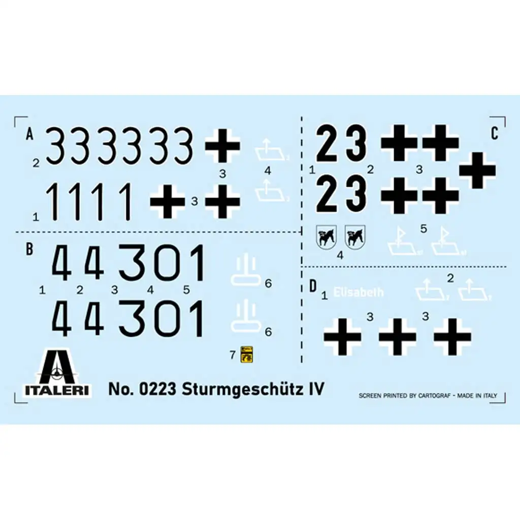 Italeri 1/35 Sd.Kfz. 167 Sturmgeschütz IV rohamlöveg makett kép 2