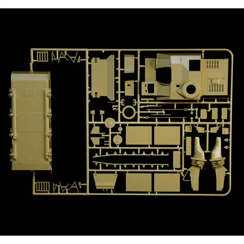 Italeri 1/35 Sd.Kfz. 167 Sturmgeschütz IV rohamlöveg makett kép 5