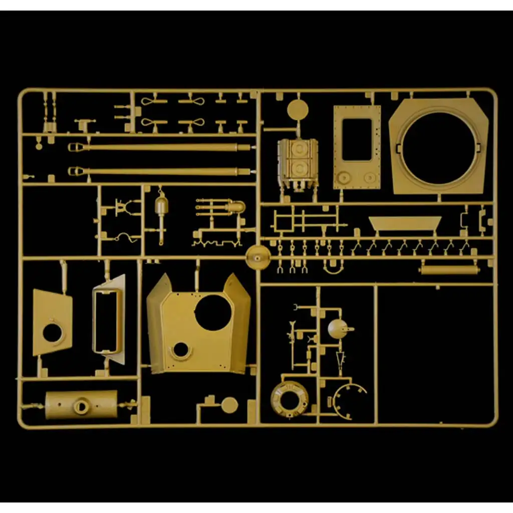 Italeri 1/35 Sd.Kfz. 171 Panther Ausf. A harckocsi makett kép 7