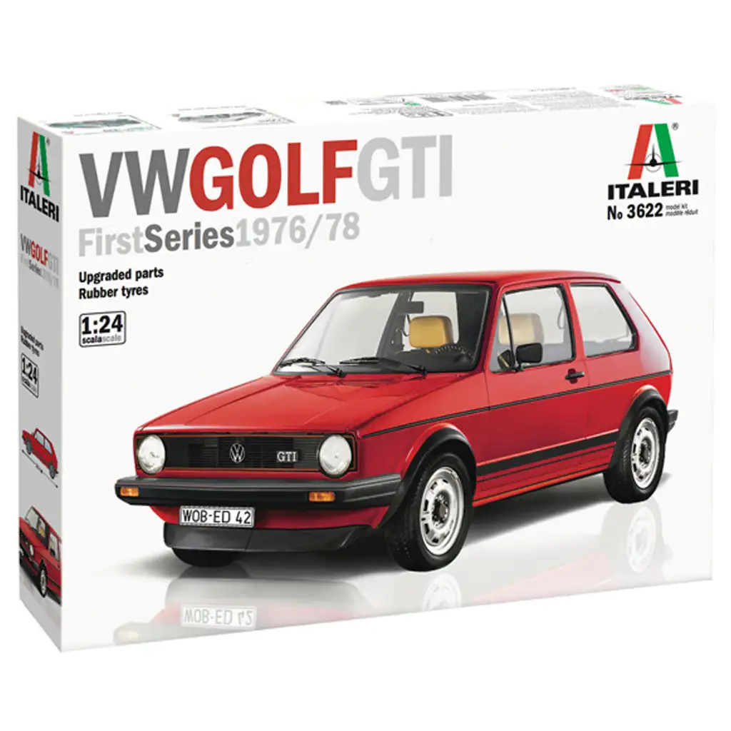 Italeri 1/24 VW Golf GTI First Series 1976/78 autó makett
