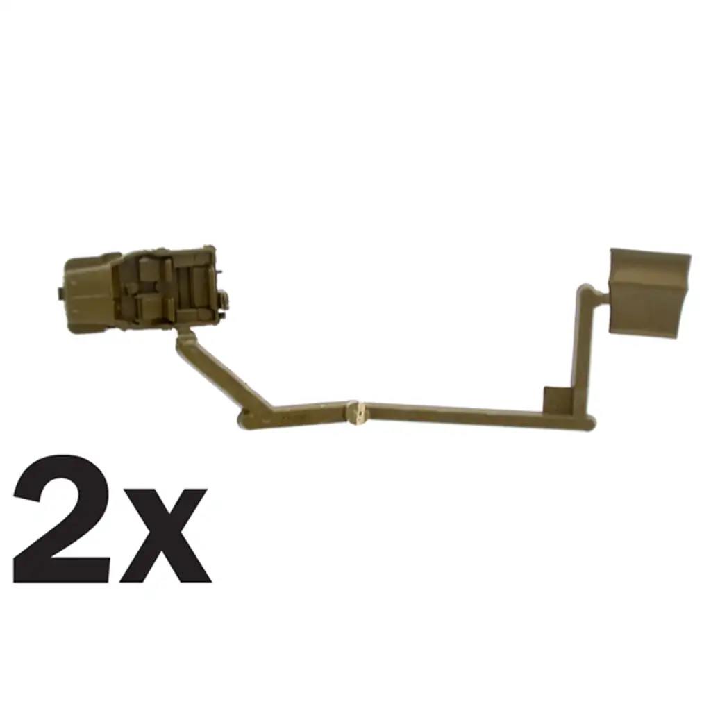 Italeri 1/72 Willys Jeep 1/4 ton 4x4 katonai járművek 2db-os makett szett kép 5