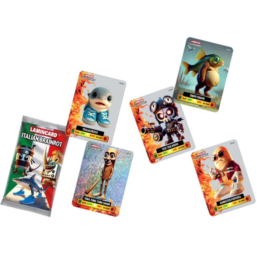 Italian Brainrot Lamincard gyűjthető kártya kép 2