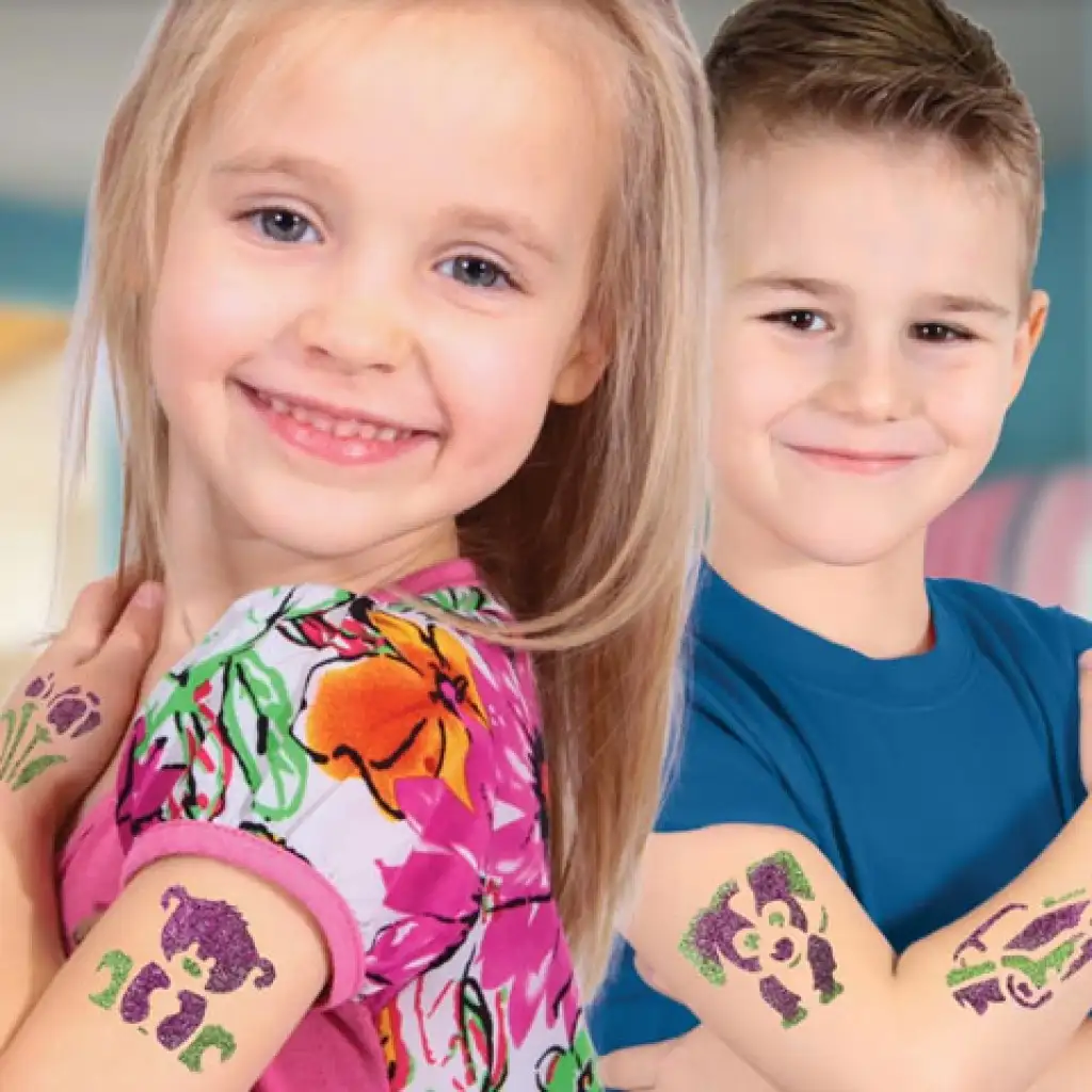 TyToo: Születésnapi csillámtetoválás sablon szett 15db-os kép 3