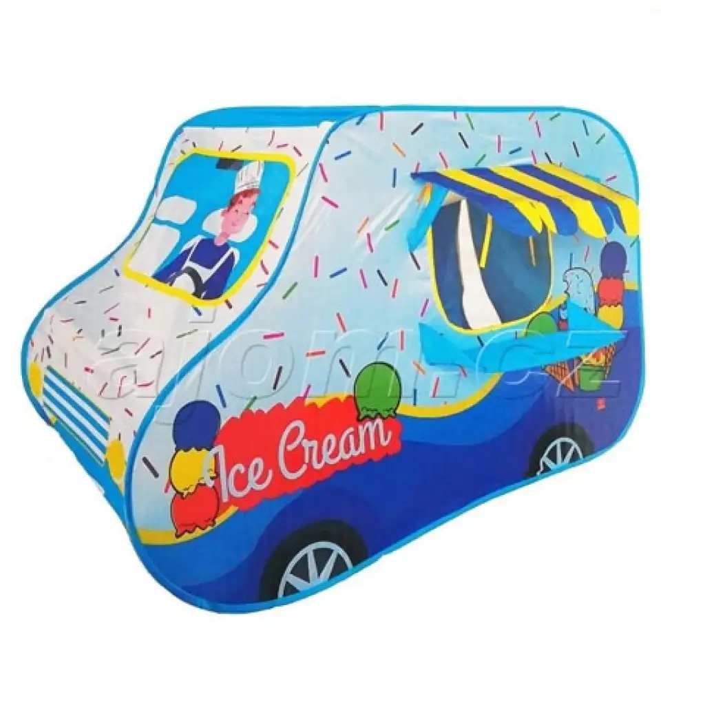 Fagyiskocsi játszósátor 142x71x91cm kép 1