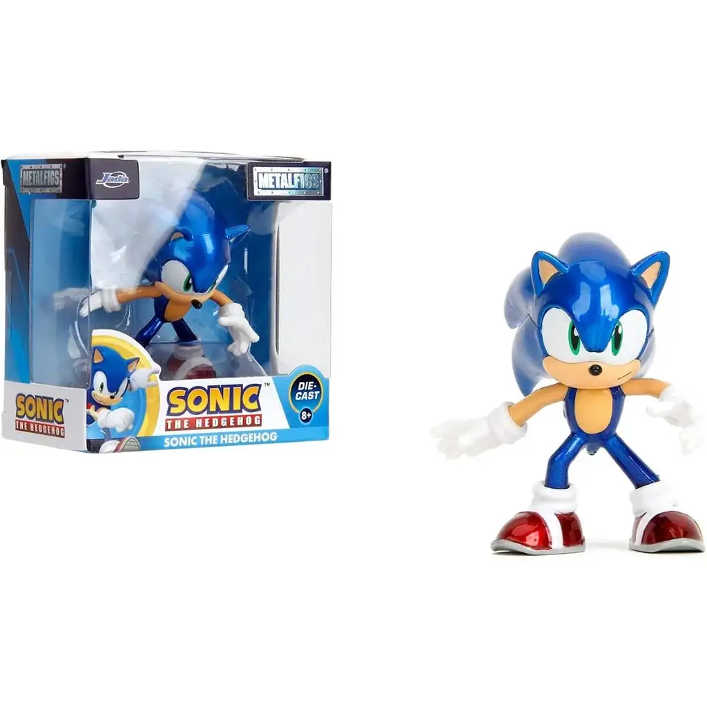 Sonic: Villámfutam – 6,3 cm-es fém figura - Jada Toys kép 3