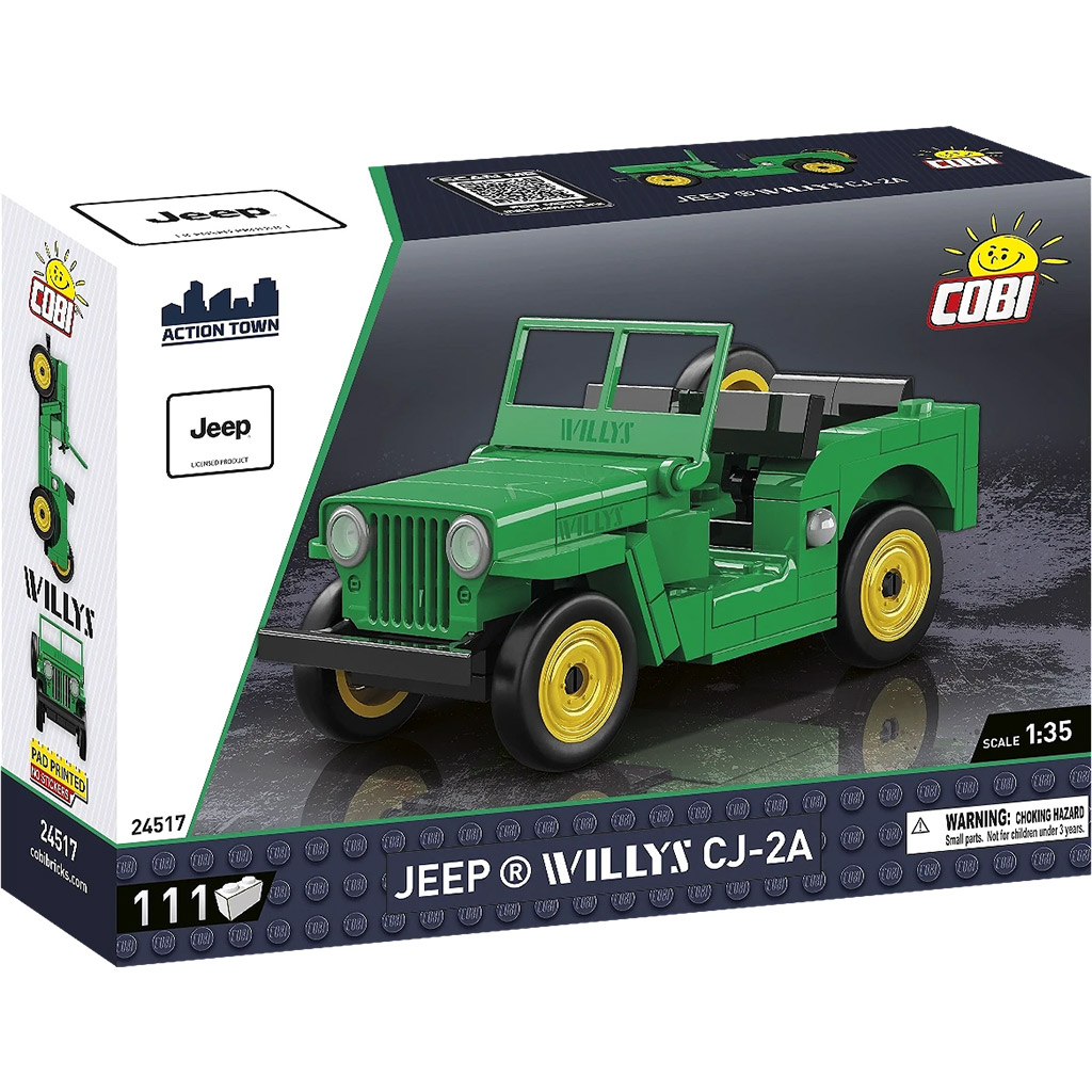 COBI: Jeep Willys CJ-2A építőjáték (24517)