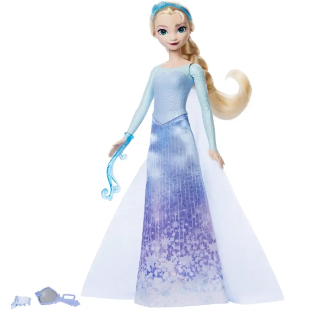 Jégvarázs Spin Reveal Varázslatos meglepetés Elsa baba - Mattel kép 2