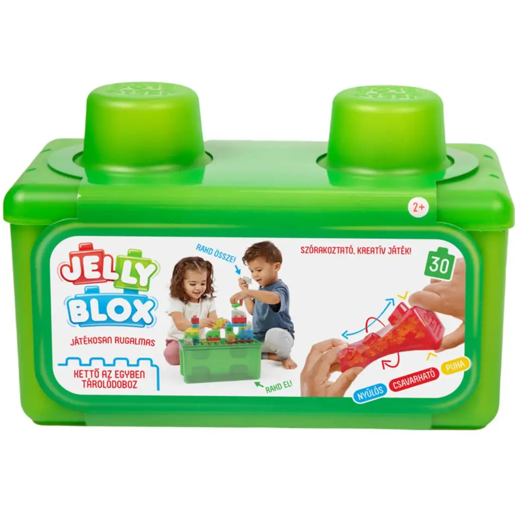 Jelly Blox - Tároldó dobozos készlet