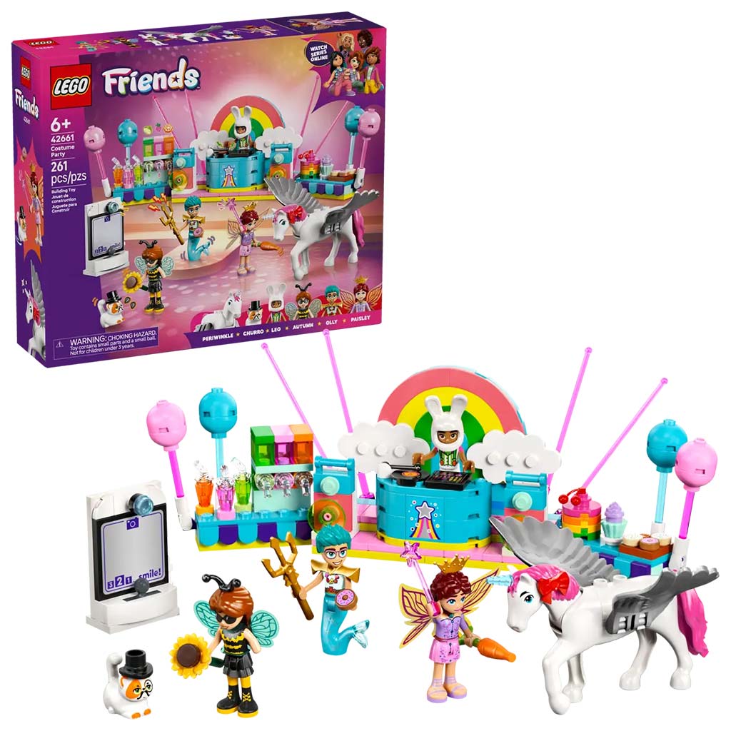 LEGO® Friends: Jelmezes buli egyszarvúval és tündérrel (42661)