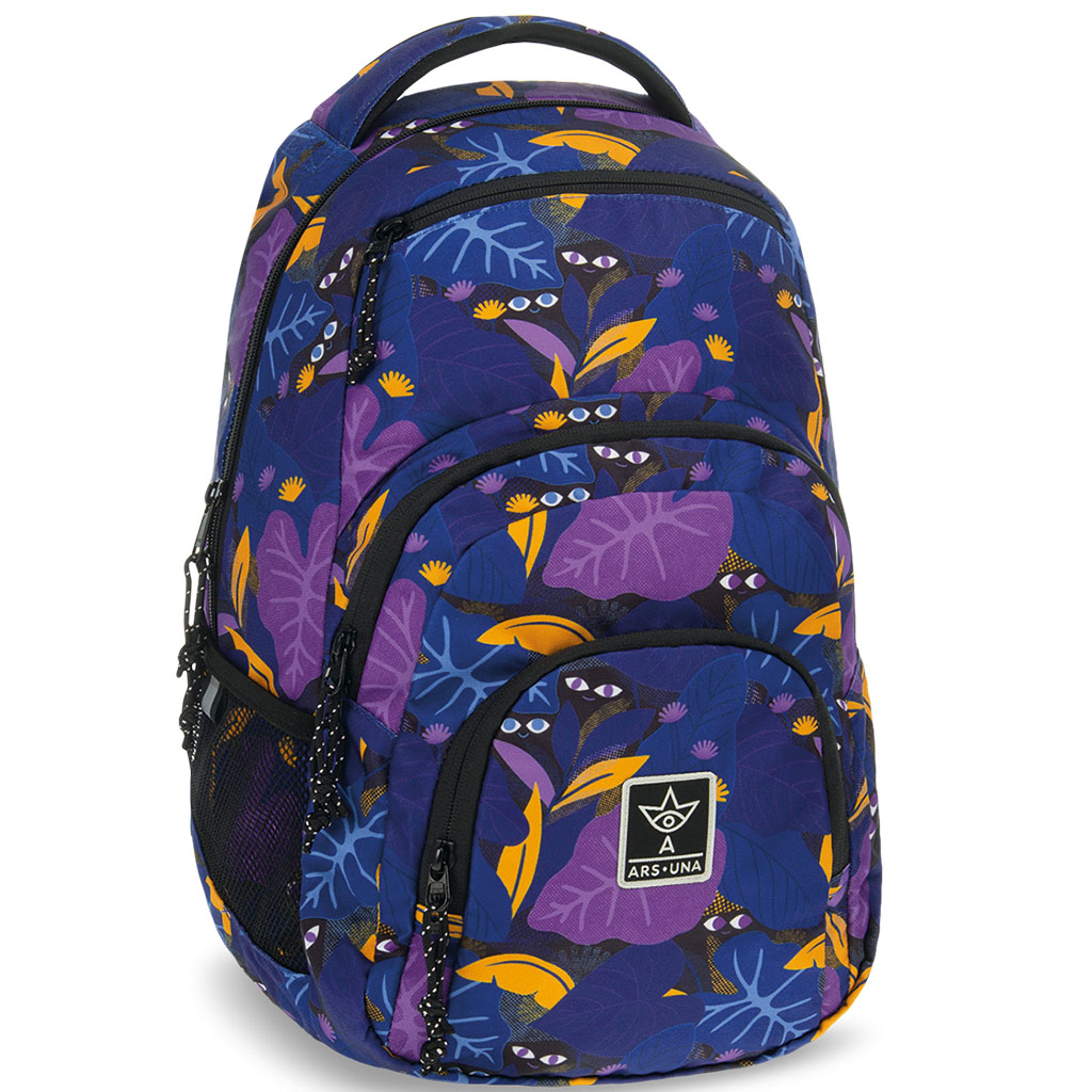 Ars Una: Jungle Night iskolatáska hátizsák AU-2 32x46x22cm kép 1