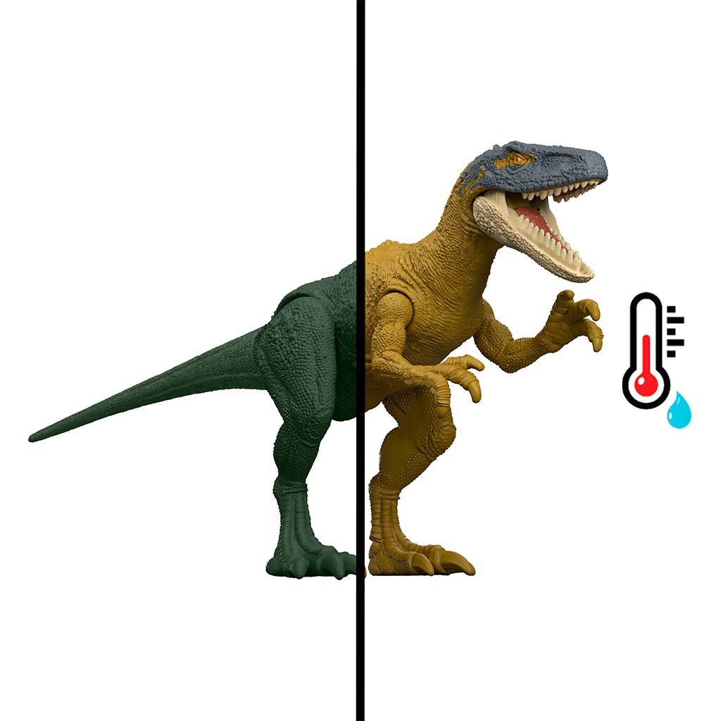 Jurassic World: Dino Reveal Battle Pack csomag 2db dinóval - Mattel kép 4