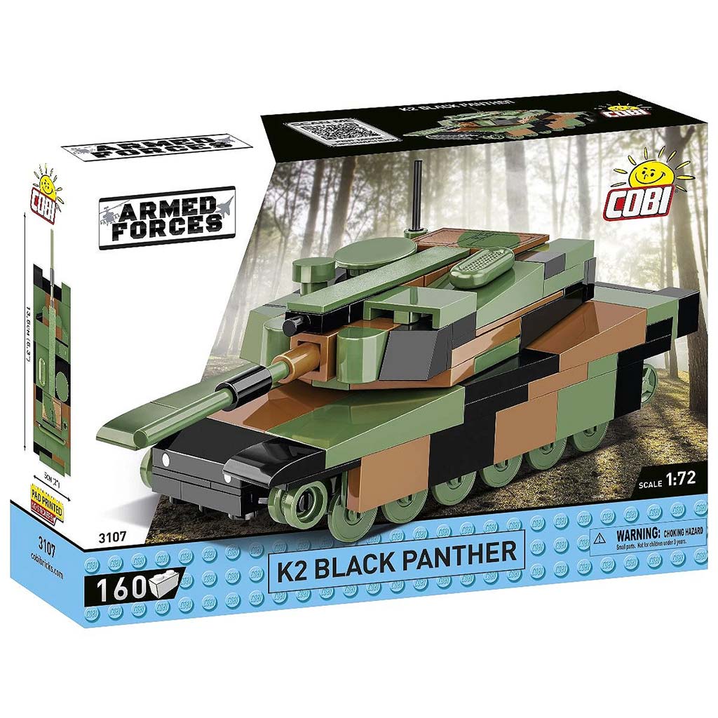 COBI: K2 Black Panther tank építőjáték (3107) kép 1