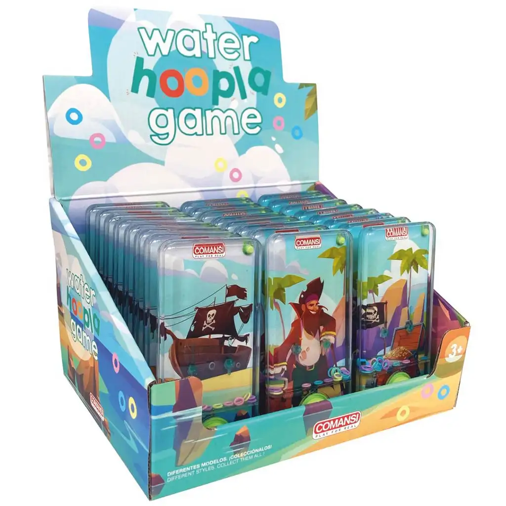 Vizes ügyességi játék kalózos mintával többféle változatban