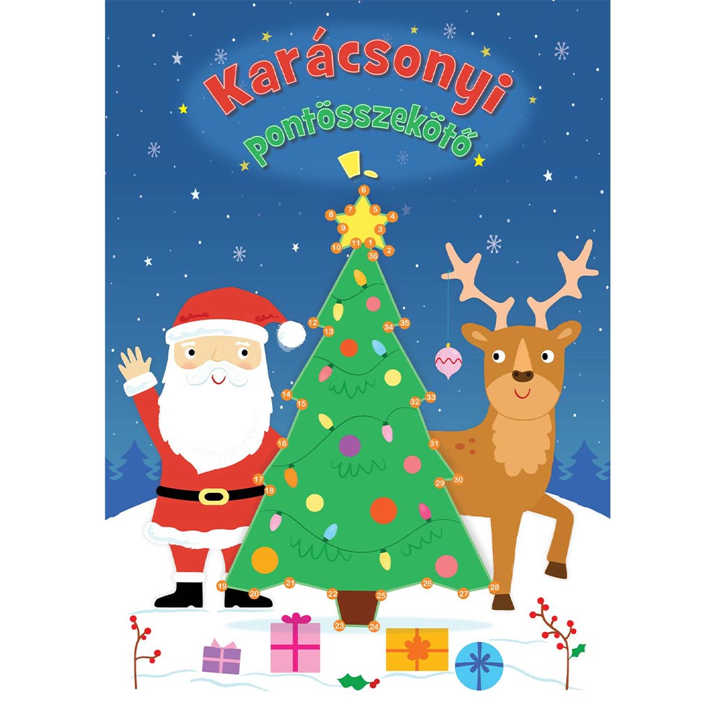 Karácsonyi pontösszekötő 1. foglalkoztató könyv
