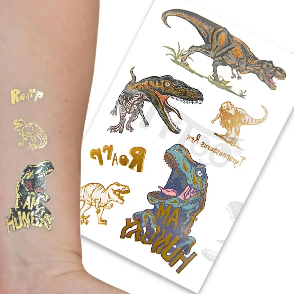 TyToo: Dinoszauruszos T-rex matrica tetoválás kép 1