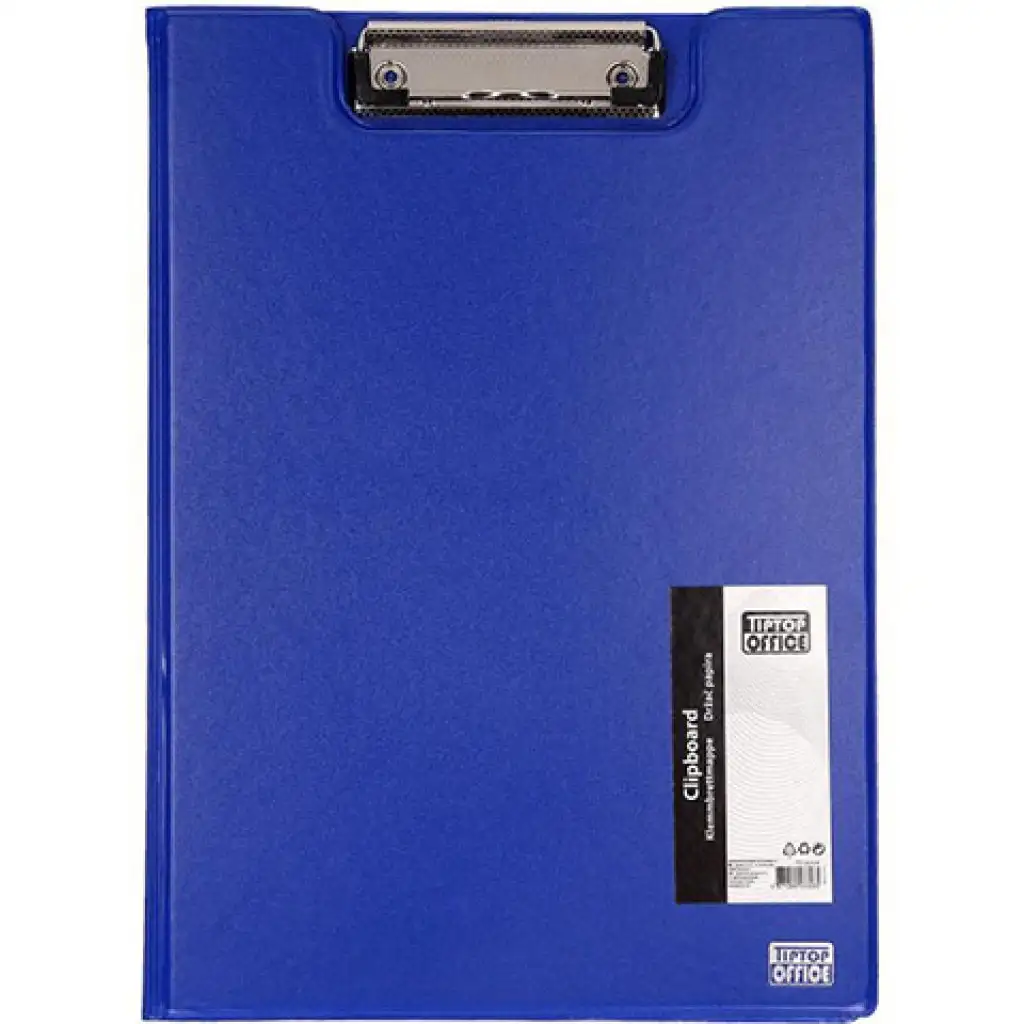 Spirit: Kék fedlapos csíptetős felírótábla A4-es