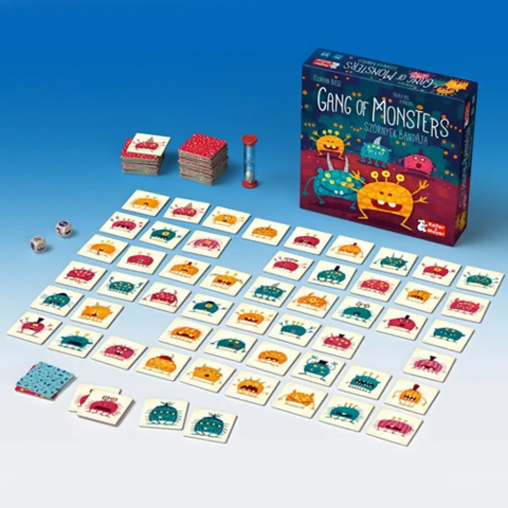 Szörnyek bandája társasjáték kép 2