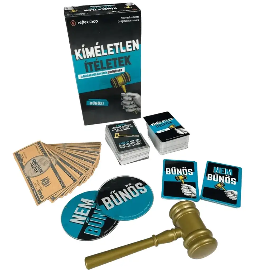 Kíméletlen ítéletek társasjáték kép 2