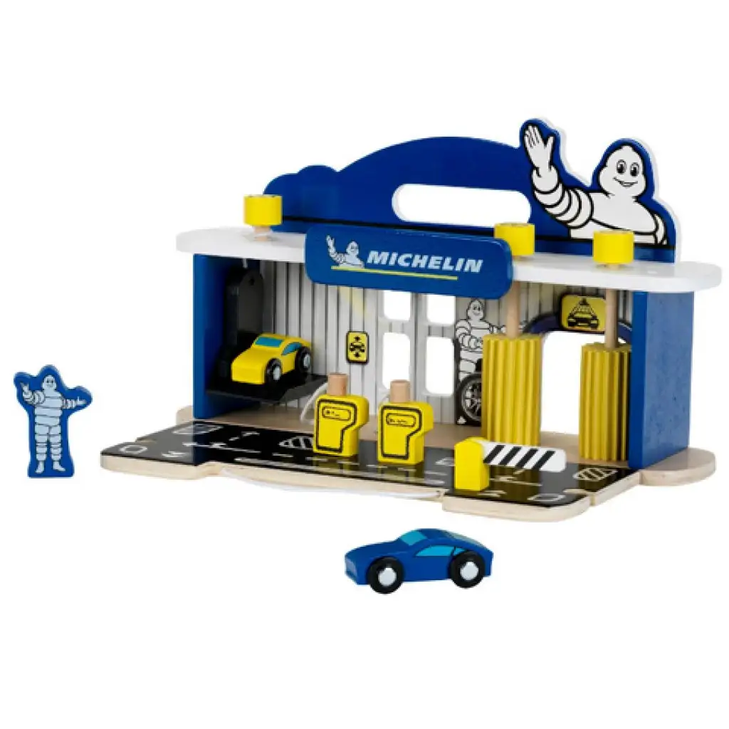 Michelin szerviz szett fából kiegészítőkkel kép 3