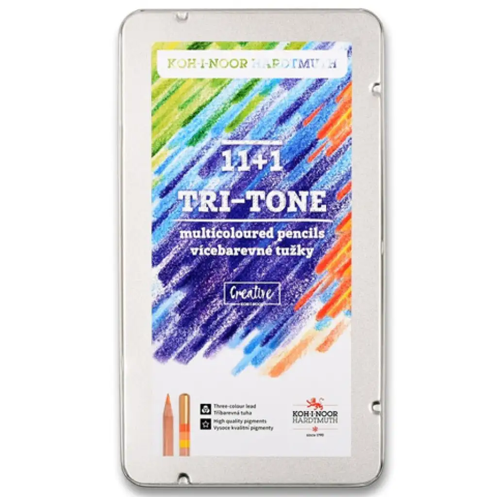 ICO: Koh-I-Noor 3442N Tri-Tone színes ceruza 12db-os szett kép 1