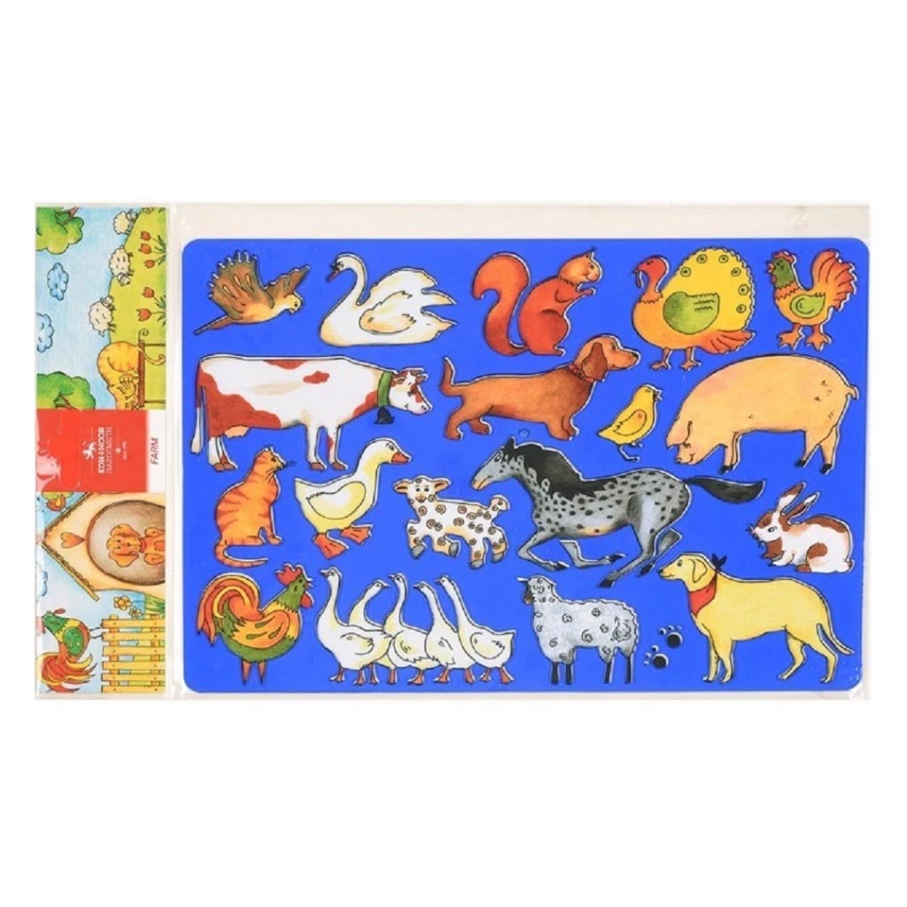 ICO: Koh-I-Noor Rajzolósablon Farm állatokkal kép 1