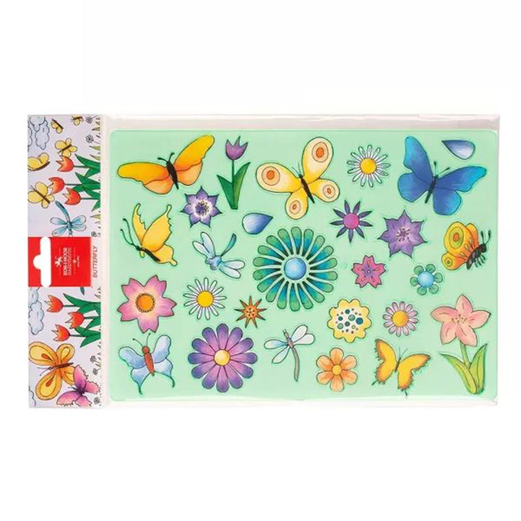 ICO: Koh-I-Noor Rajzolósablon Pillangókkal kép 1