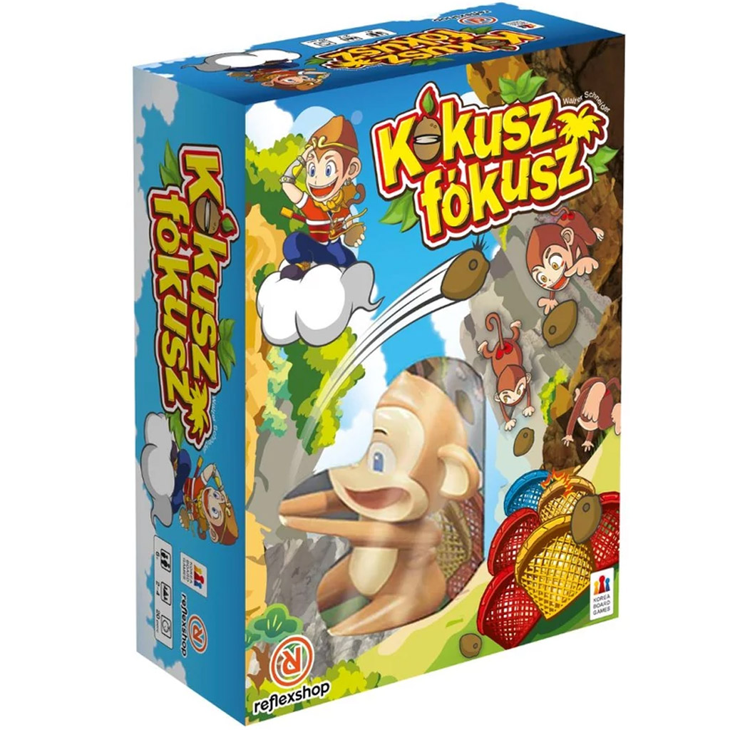 Kókuszfókusz társasjáték