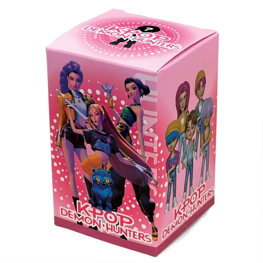 K-Pop Demon Hunters dobozos meglepetés figura kártyával kép 2