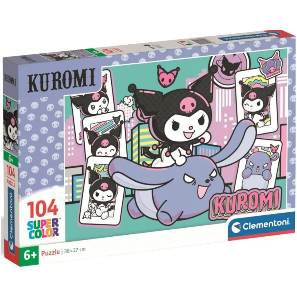 Kuromi Super Color puzzle 104 db-os - Clementoni