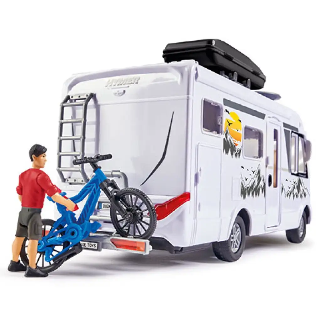 Hymer Camping Van lakóautó kiegészítőkkel 30cm - Dickie Toys kép 3