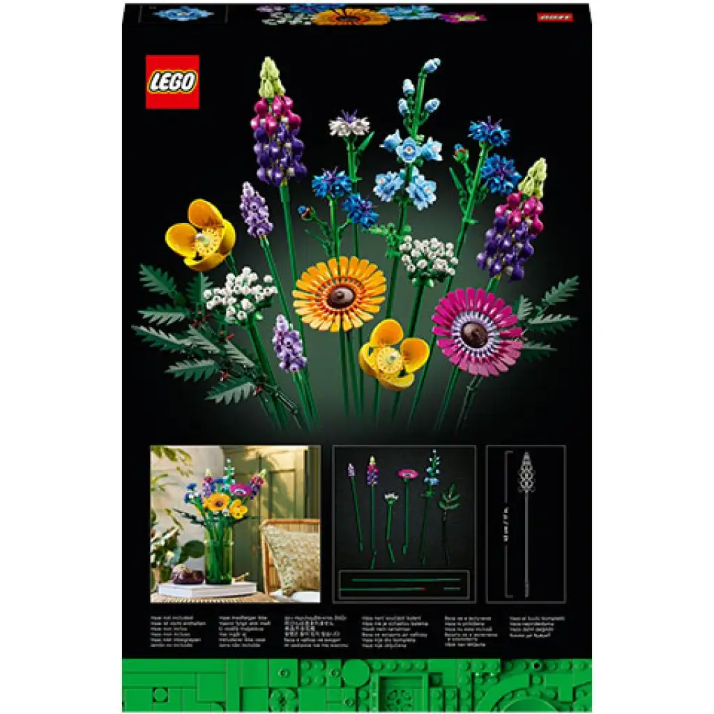 LEGO® Creator - Vadvirág-csokor (10313) kép 2