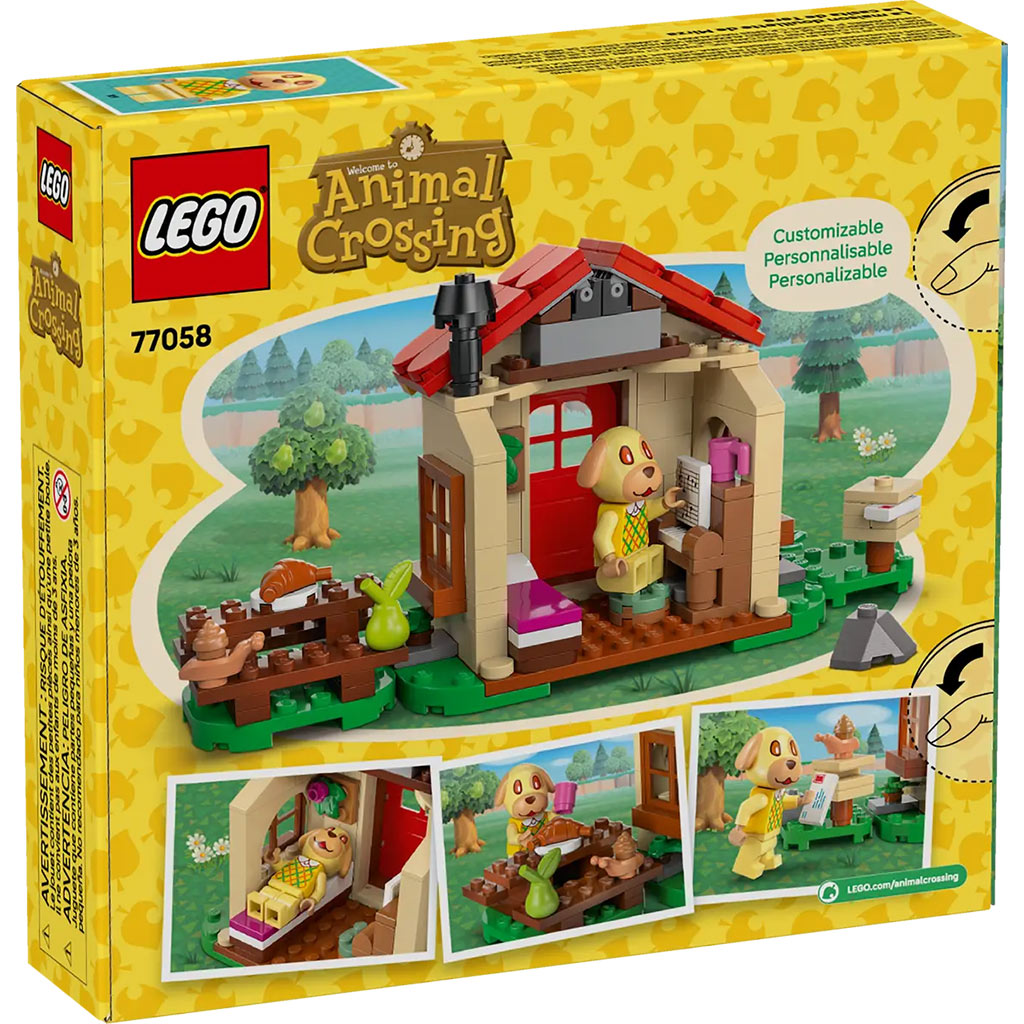 LEGO® Animal Crossing™: Goldie otthonos házikója kép 6