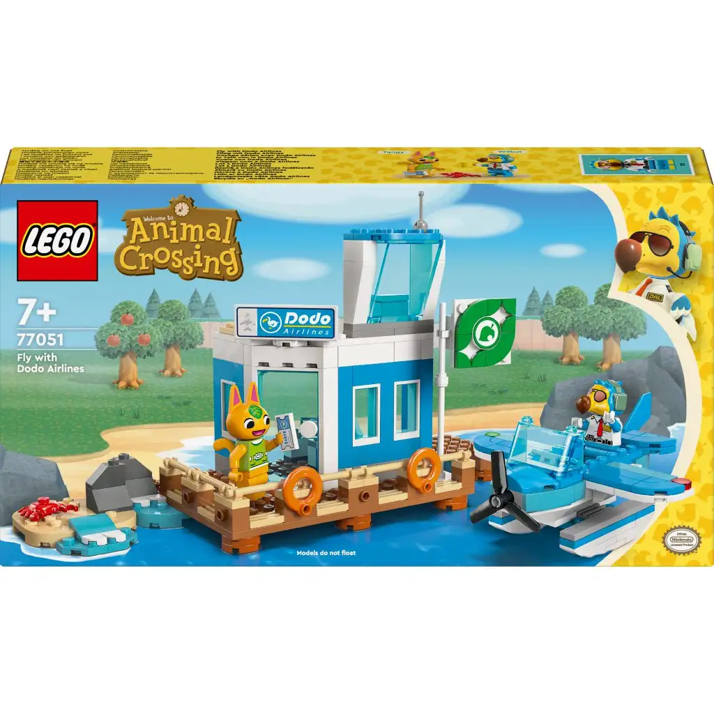 LEGO®  Animal Crossing™: Repülj a Dodo Airlines fedélzetén (77051) kép 1