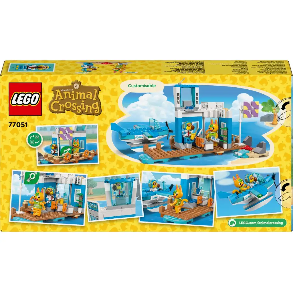 LEGO®  Animal Crossing™: Repülj a Dodo Airlines fedélzetén (77051) kép 2
