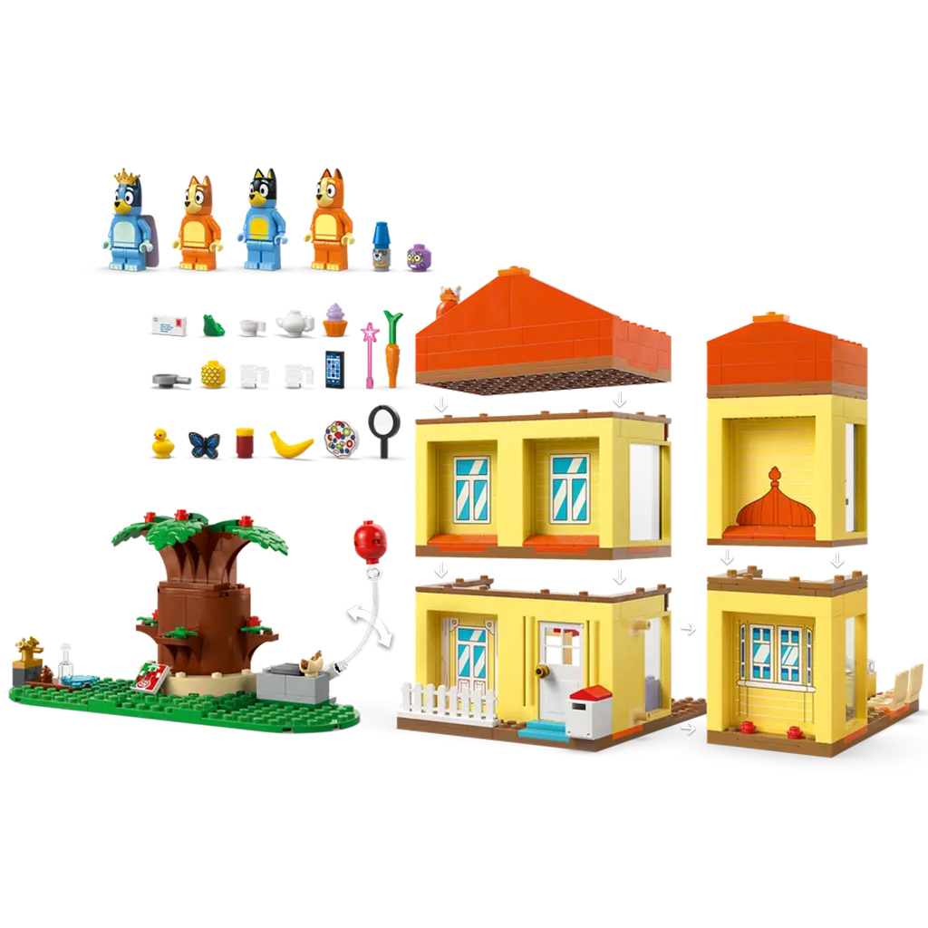 LEGO® Bluey™: Bluey családi háza (11203) kép 5