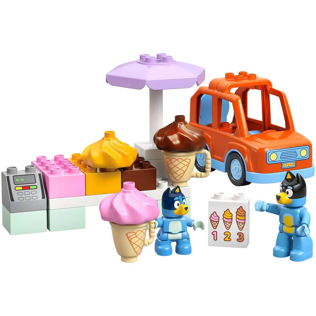 LEGO® DUPLO®: Fagyizás Bluey™-val (10458) kép 2