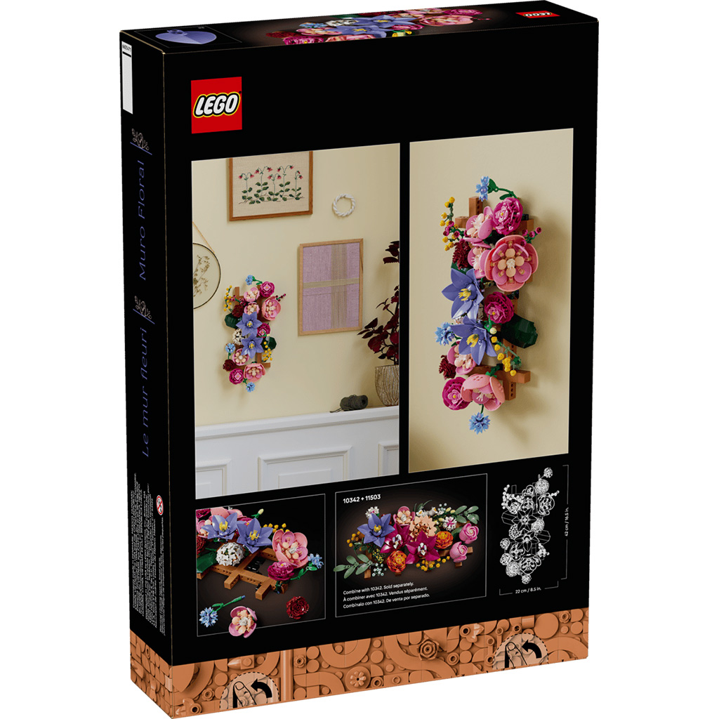 LEGO® Botanicals: Fali virágdekoráció (11503) kép 7
